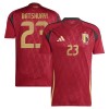 Camiseta de fútbol Bélgica Batshuayi 23 Primera Equipación Euro 2024 - Hombre